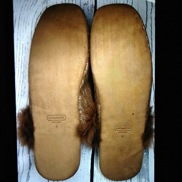 FLASH SALE! COACH SLIPPERS - Picture 3 of 3